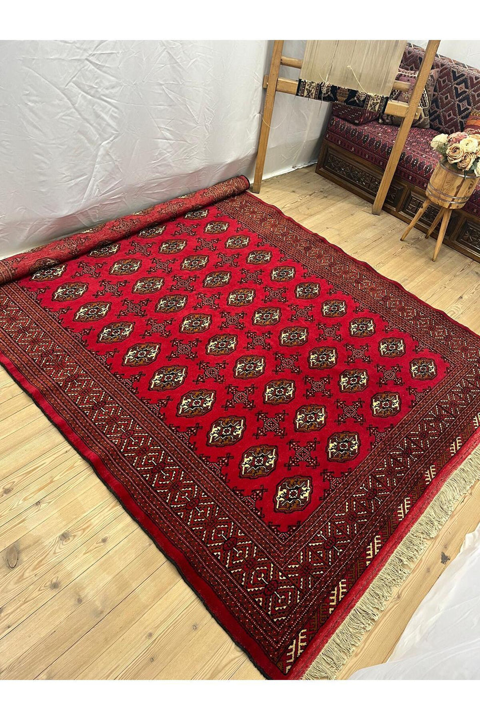 Sirvan Handwoven Afghan Rug - 294 x 198 - MALLTURK