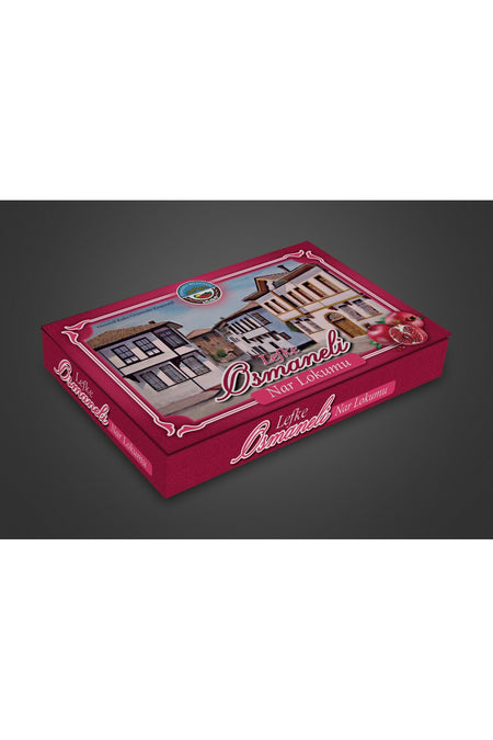 KADINELI-OSMANELI Pomegranate Flavored Turkish Delight - MALLTURK