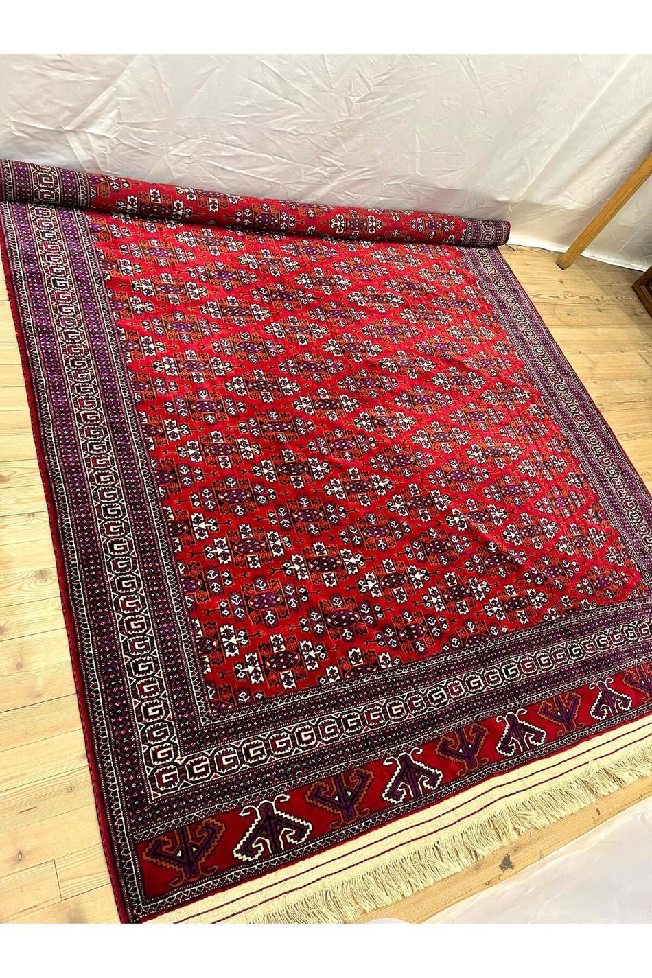 SIRVAN Rug Hand-Woven AFGAN Rug - 218 x 354 - MALLTURK