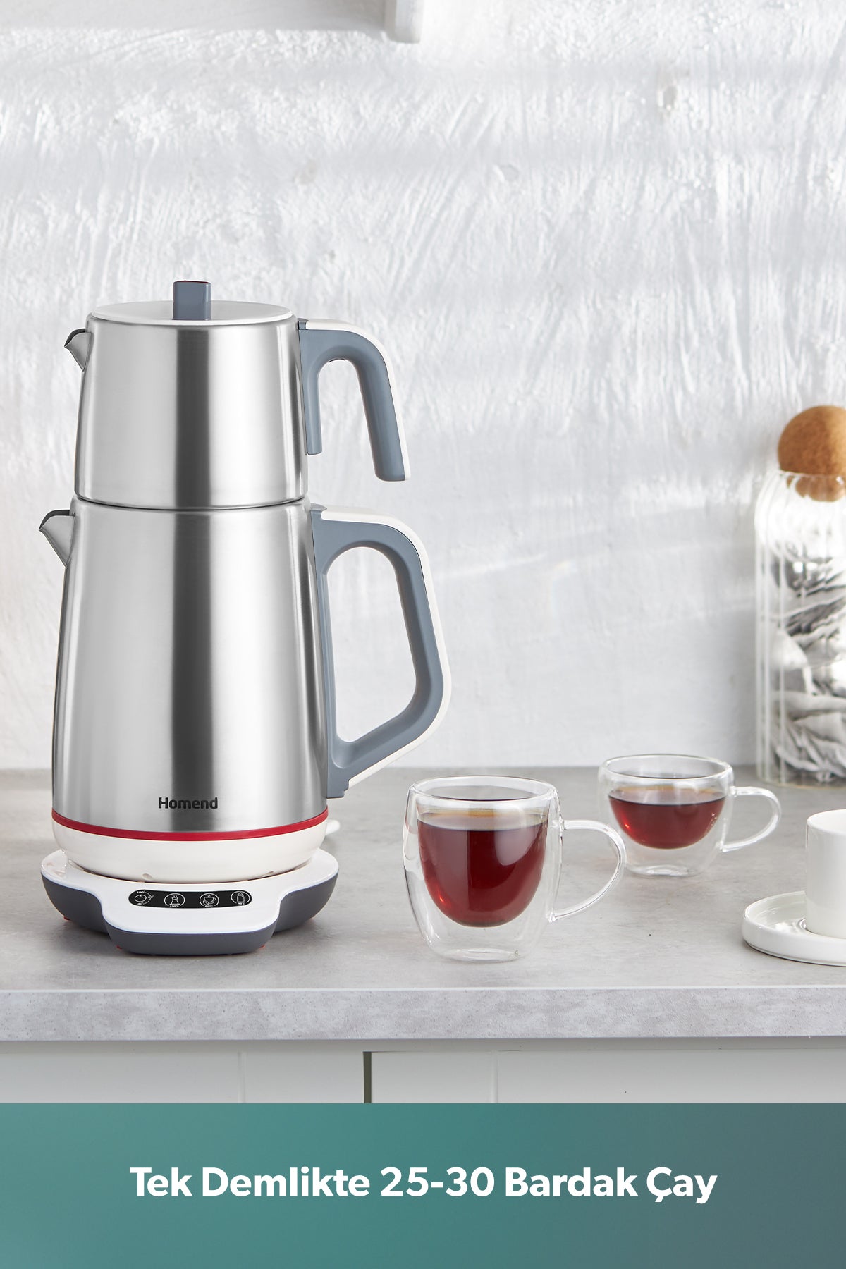 HOMEND Royaltea 1709h Talking Tea Maker (TOUCHSCREEN BASE) - MALLTURK