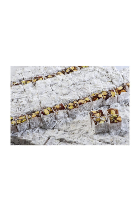 Sekerci caferzade Double Roasted ekstra Pistachio Turkish Delight 500 g - MALLTURK