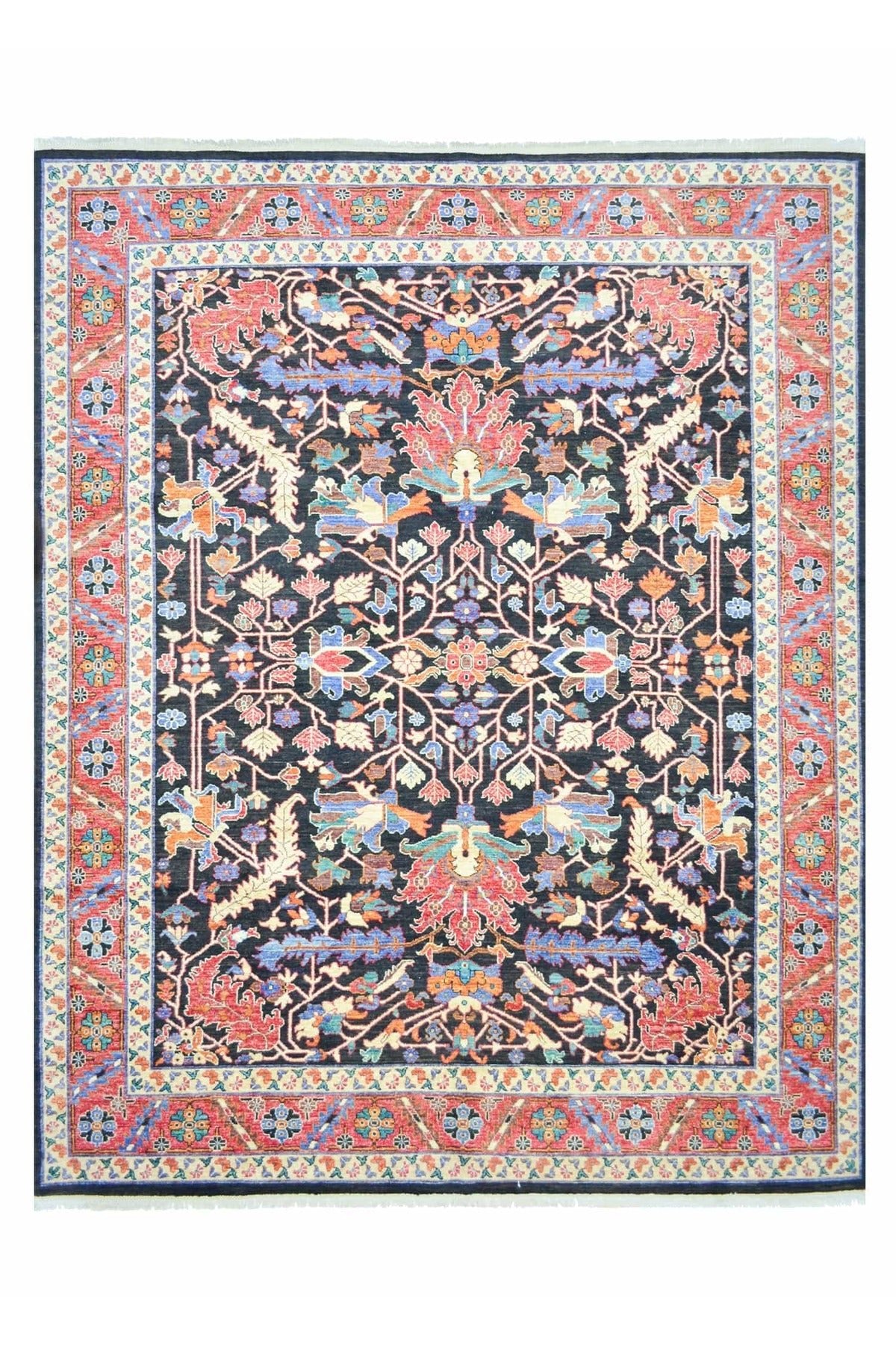 KilimCo. Wool Hand-Woven Afgan Rug 244x298 cm (7.27 m2) - MALLTURK