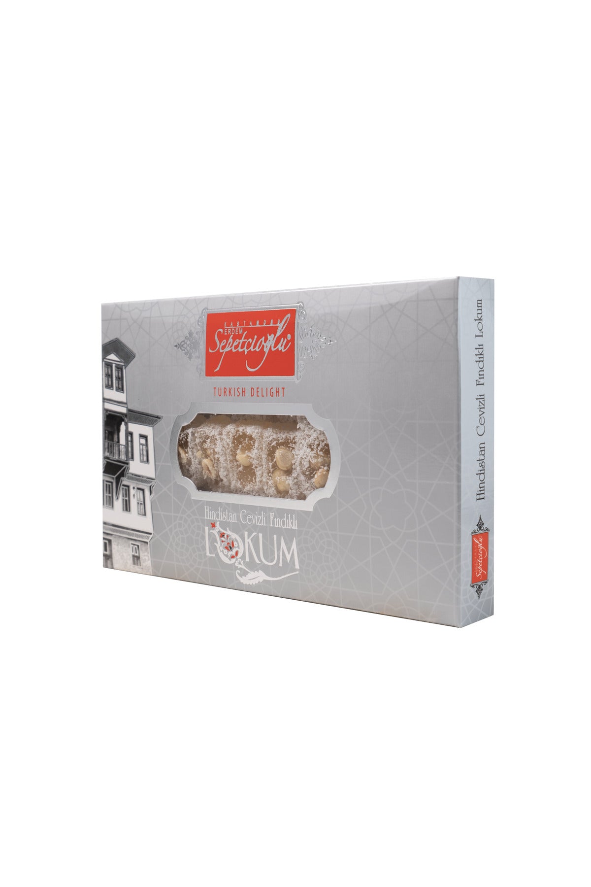 Erdem Sepetcioglu Coconut Hazelnut Turkish Delight 550 g - MALLTURK