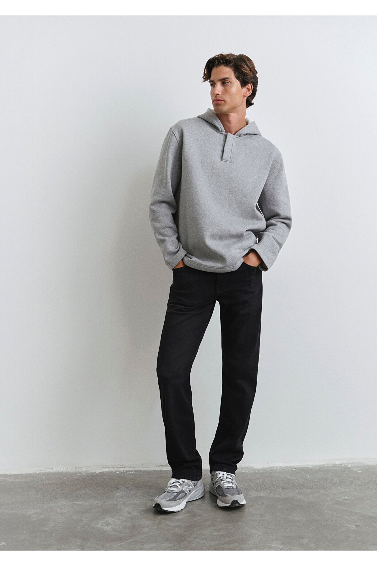 Mavi Hunter Premium Dark Grey Smoke Jeans 0020218775 - MALLTURK