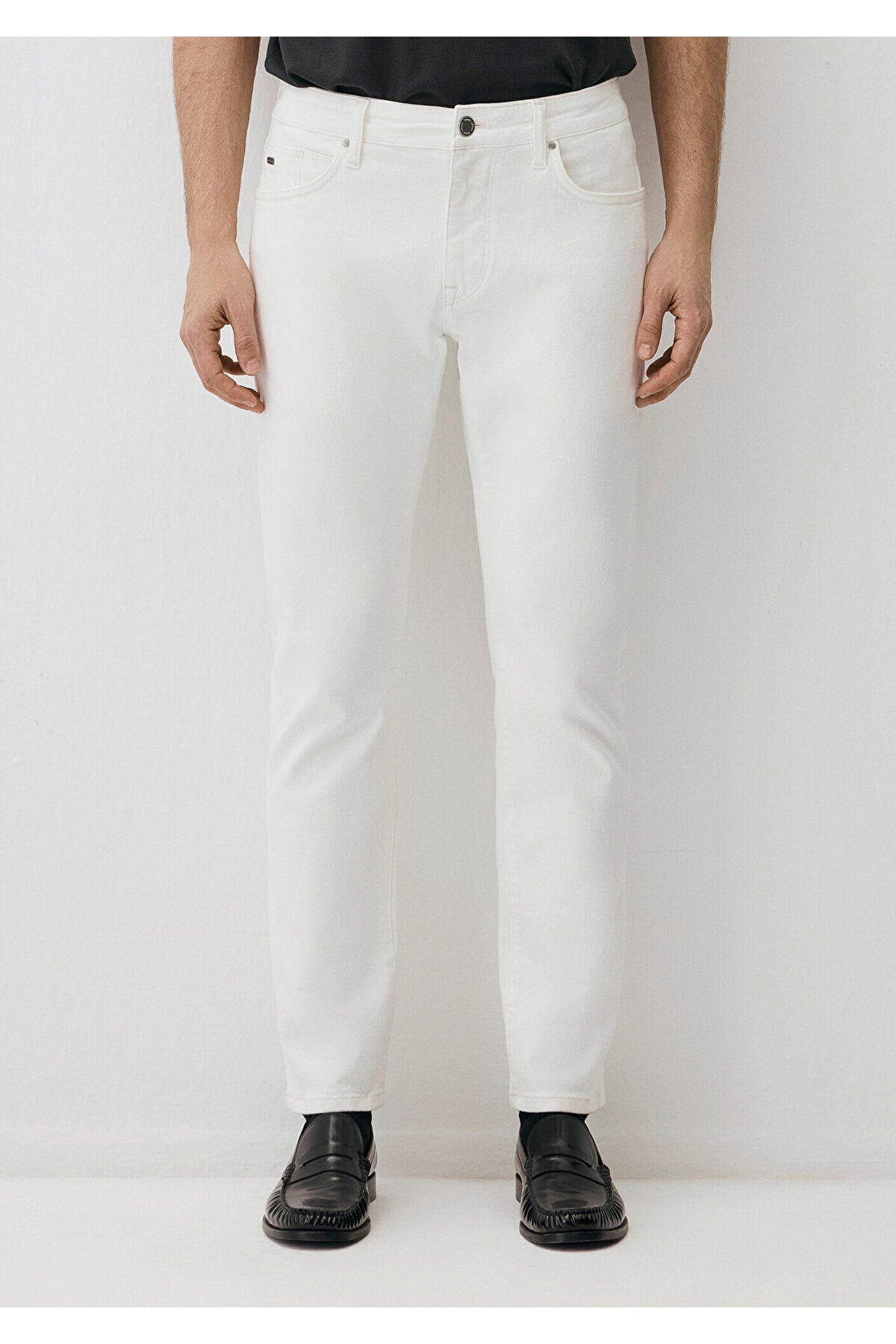 Mavi M0035190581 Marcus Edition White Jeans Men's Denim Trousers White - MALLTURK