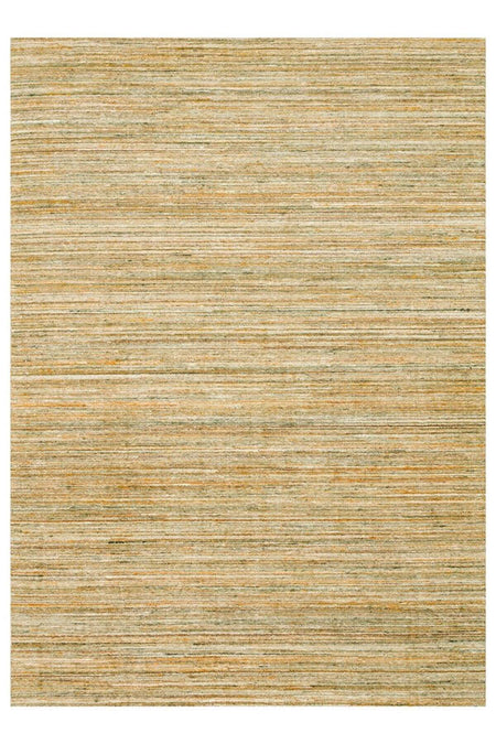 Vog Rug Bloom Yellow Hand-Woven Wool Viskon Rug Modern Scandinavian Thick Luxury Salon and Bedroom Rug