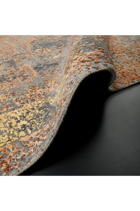 Halicizade Hand-Woven Vintage Bakir Rug - MALLTURK