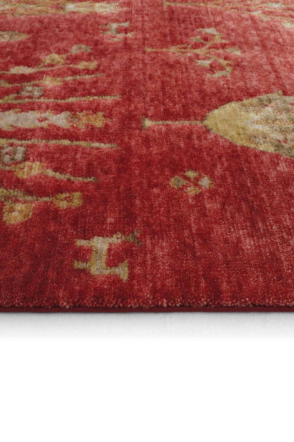 Cool Hali Galata 08 Red Carpet Authentic Living Room Carpet Scandinavian Carpet Bamboo Carpet Handwoven Hallway Carpet - MALLTURK