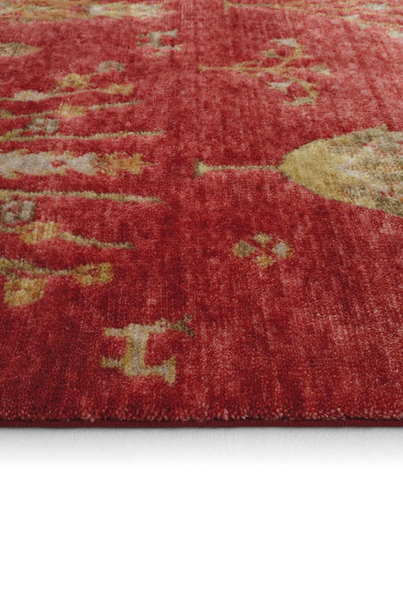 Cool Hali Galata 08 Red Carpet Authentic Living Room Carpet Scandinavian Carpet Bamboo Carpet Handwoven Hallway Carpet - MALLTURK