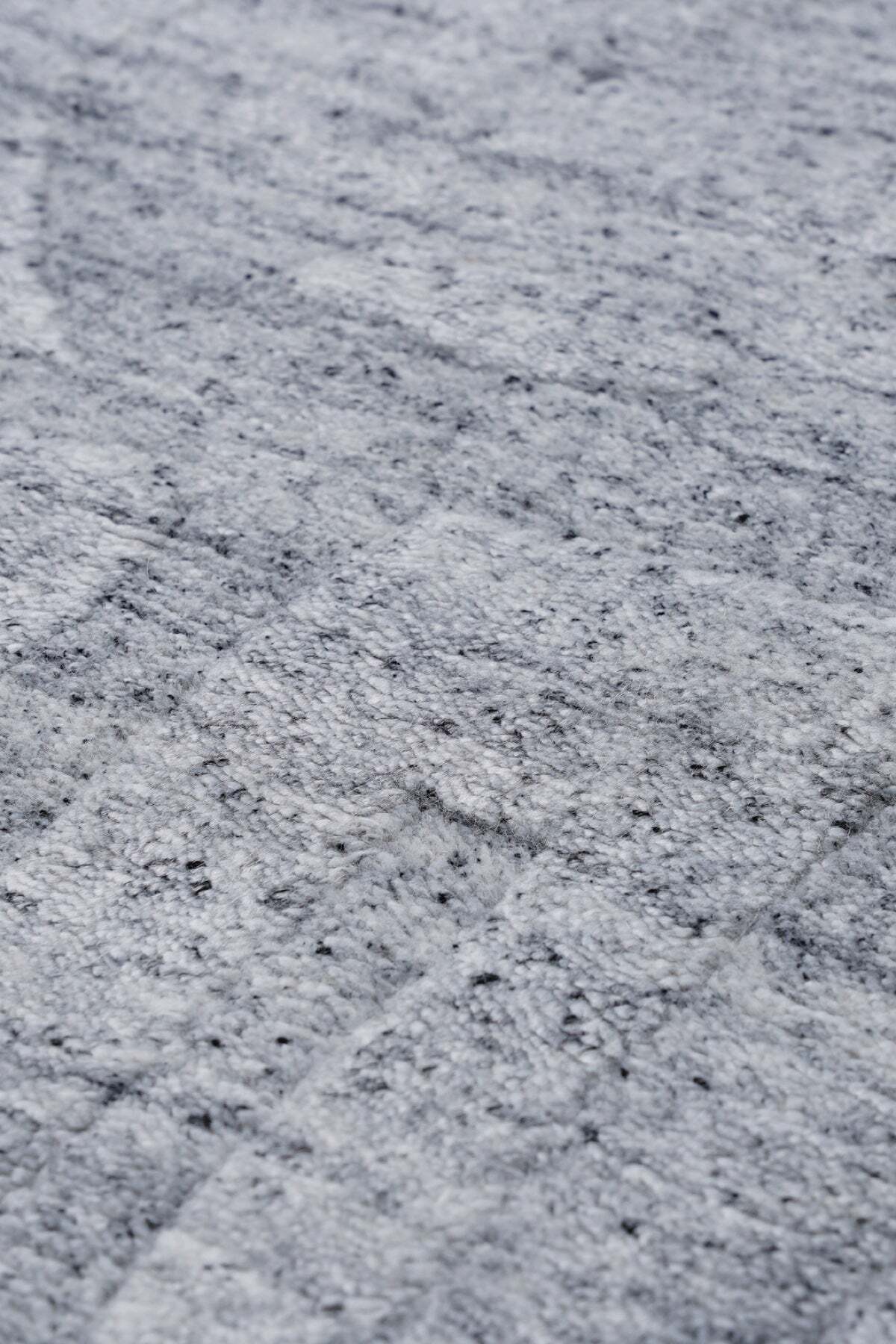 Naar Hali Mao KC 1717 Grey Modern Handwoven Bamboo Rug - MALLTURK