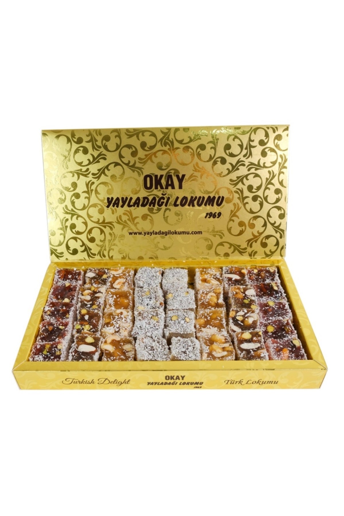 Okay Yayladagi Style Turkish Delight special Turkish Delight 1 kg - MALLTURK
