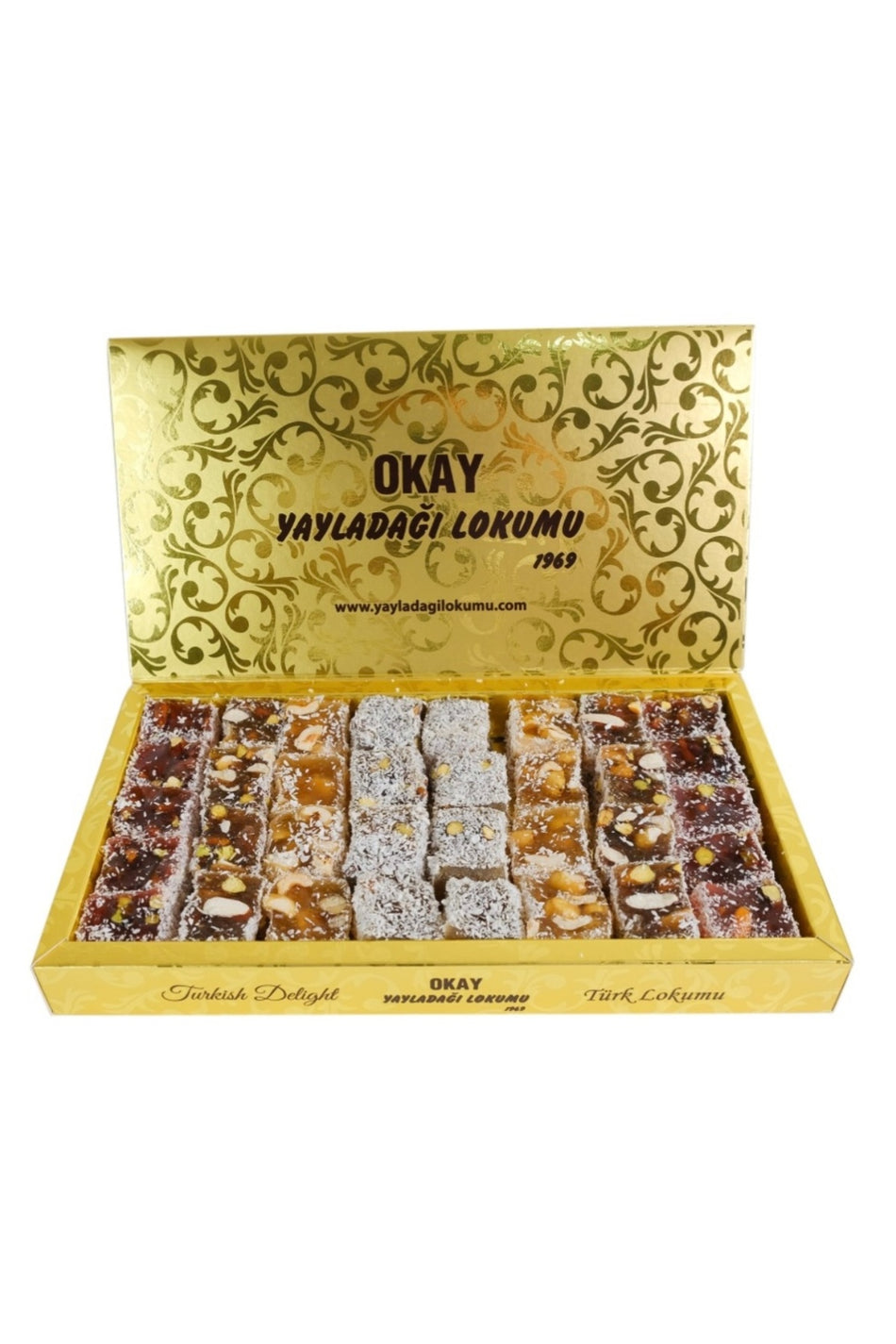 Okay Yayladagi Style Turkish Delight special Turkish Delight 1 kg - MALLTURK