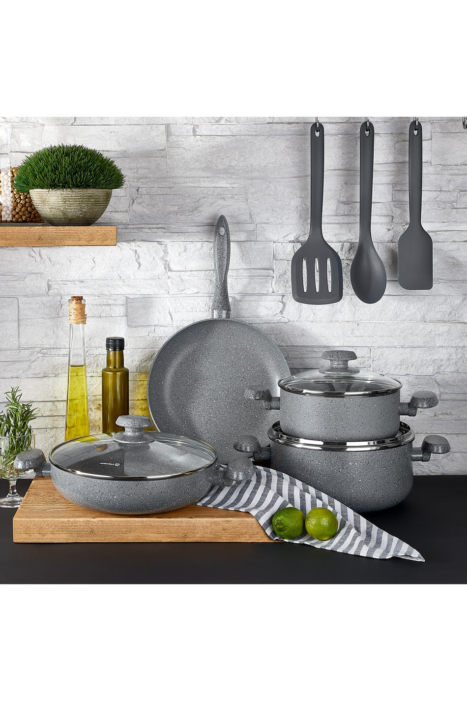 KORKMAZ Mia Granite Pot