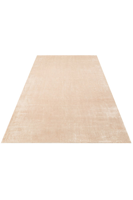 Vog Hali Alure Beige Handwoven Pure Bamboo Rug Luxury Soft Minimalist Modern Living Room and Lounge Rug - MALLTURK