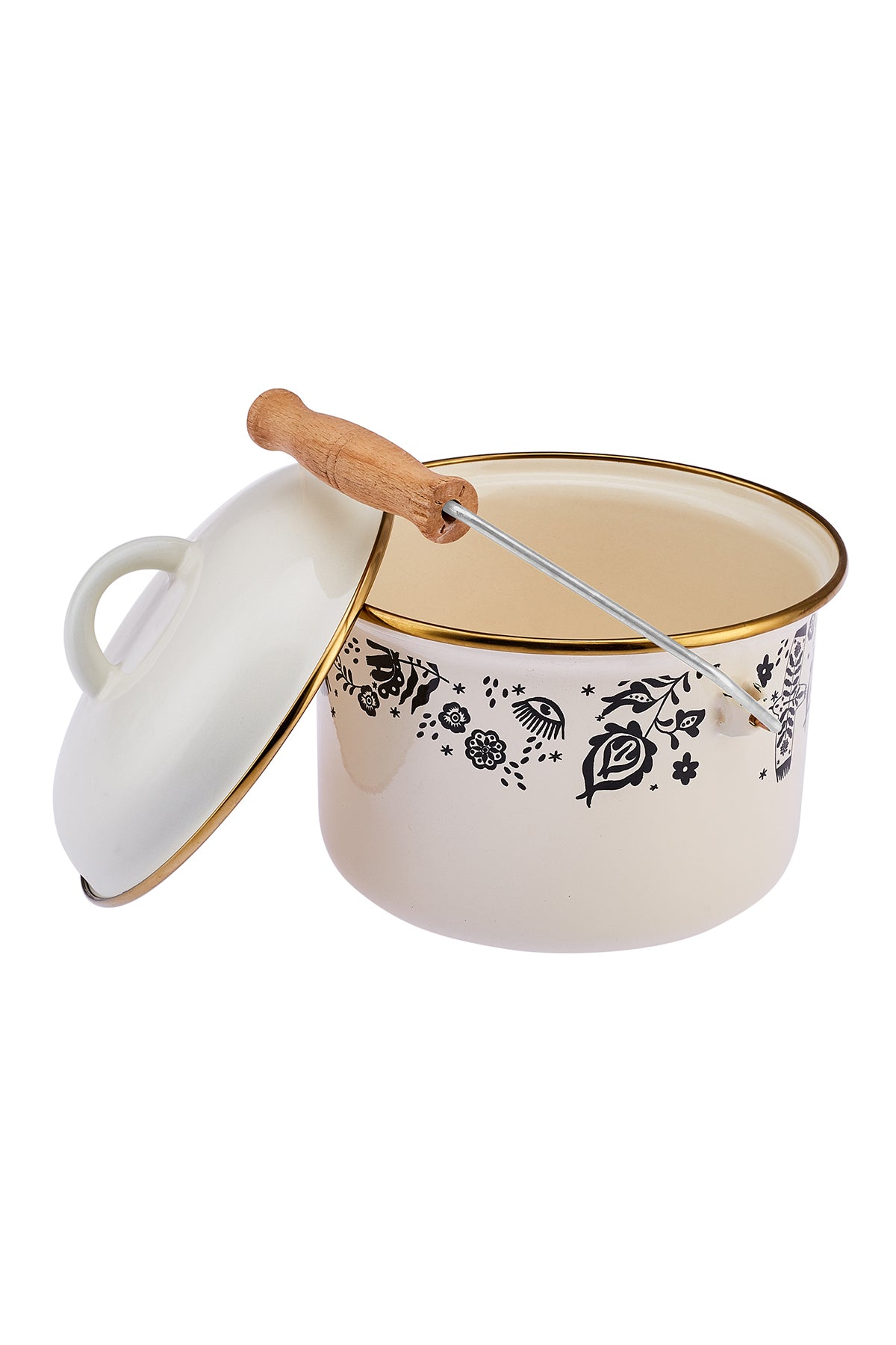 Emsan Artisan Enamel Yogurt Tenceresi