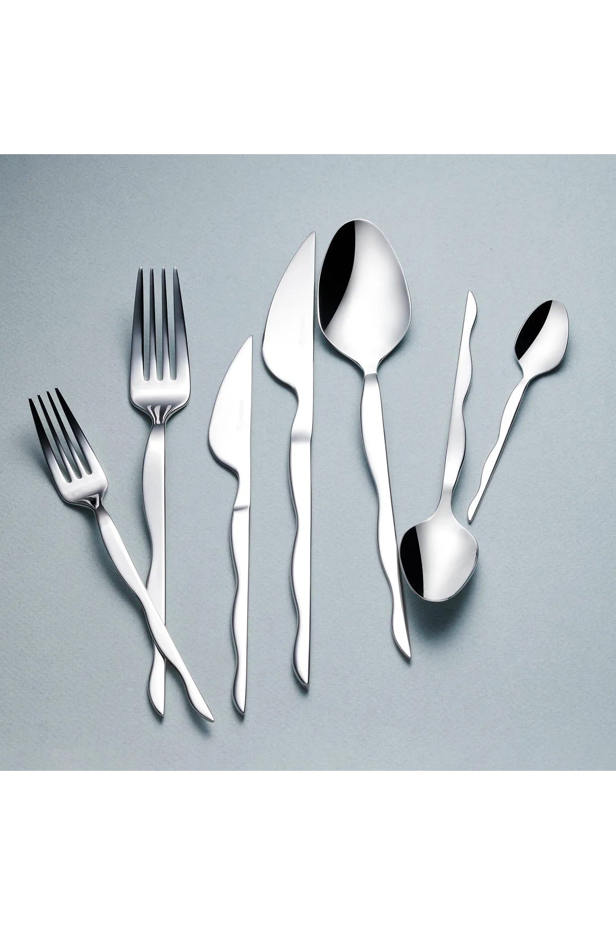 KORKMAZ vinka 84 Piece Flatware Set a2061 - MALLTURK