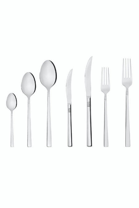 Karaca 84 Piece elegance nil Flatware Set - MALLTURK
