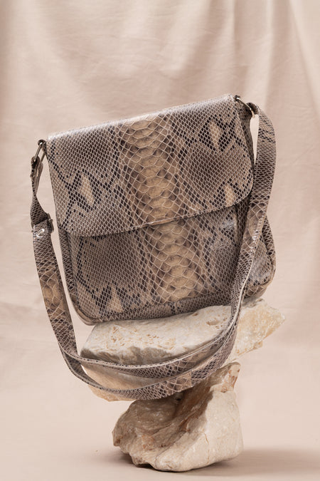 Fubileather Genuine Leather Mini Crossman Unisex Crossbody Bag