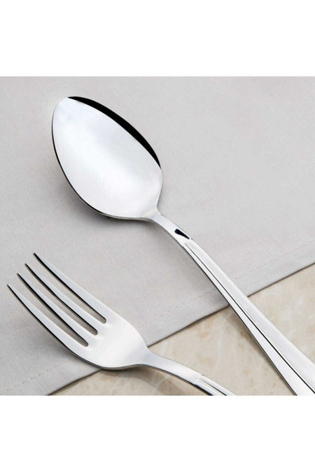 Nehir saray 12 Piece Plain Dessert Fork - MALLTURK
