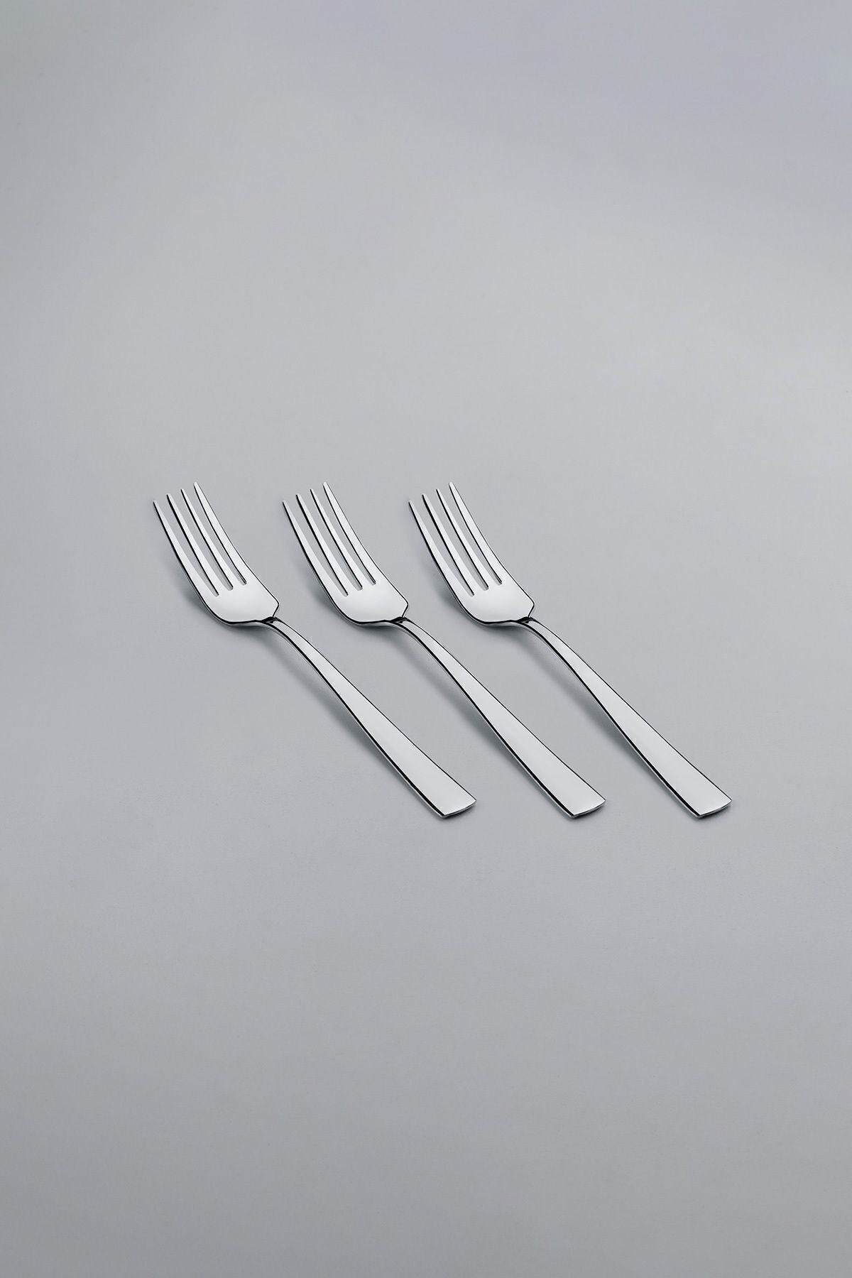 Nehir deniz Plain 6 Place Setting 30 Piece Boxed Fork Spoon Set - MALLTURK
