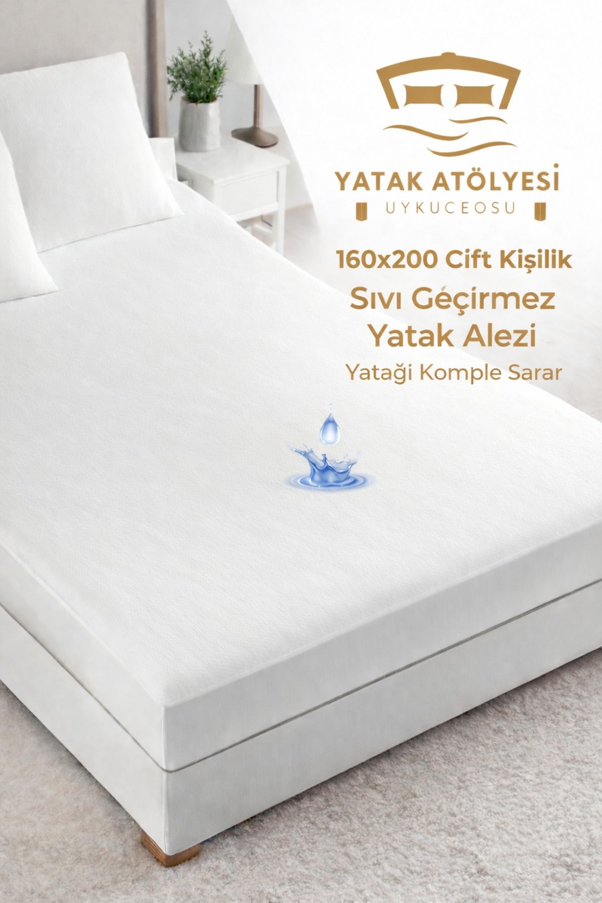 YATAKATOLYESI Waterproof Fitted Mattress Protector - MALLTURK