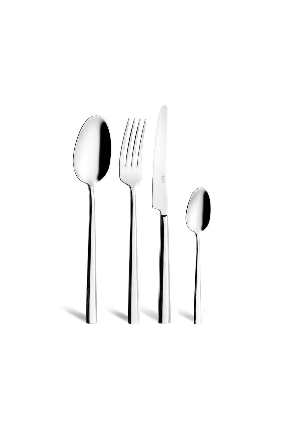 Jumbo 3404 24 Piece 6 Place Setting tatli Flatware Set - MALLTURK