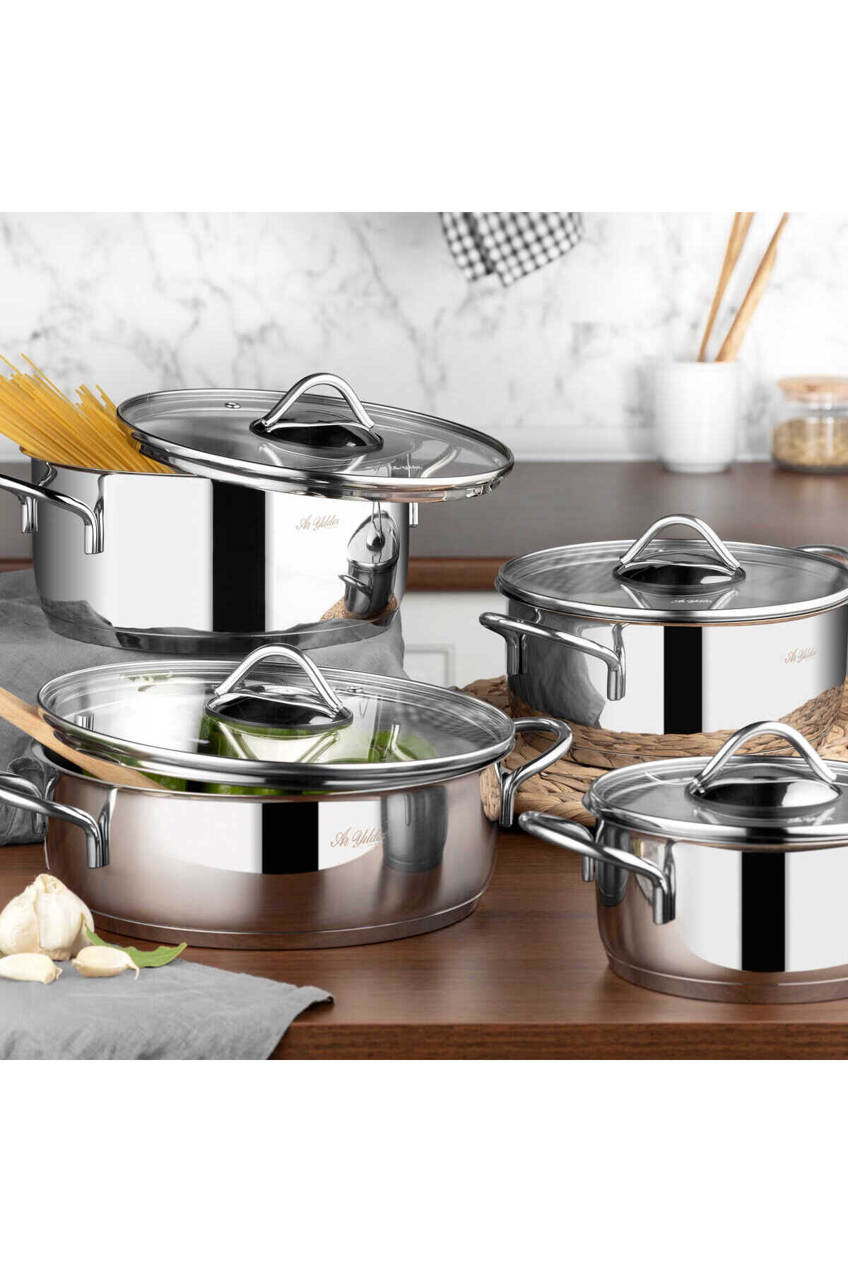 Aryildiz Solo 6 Piece Midi Cookware Set