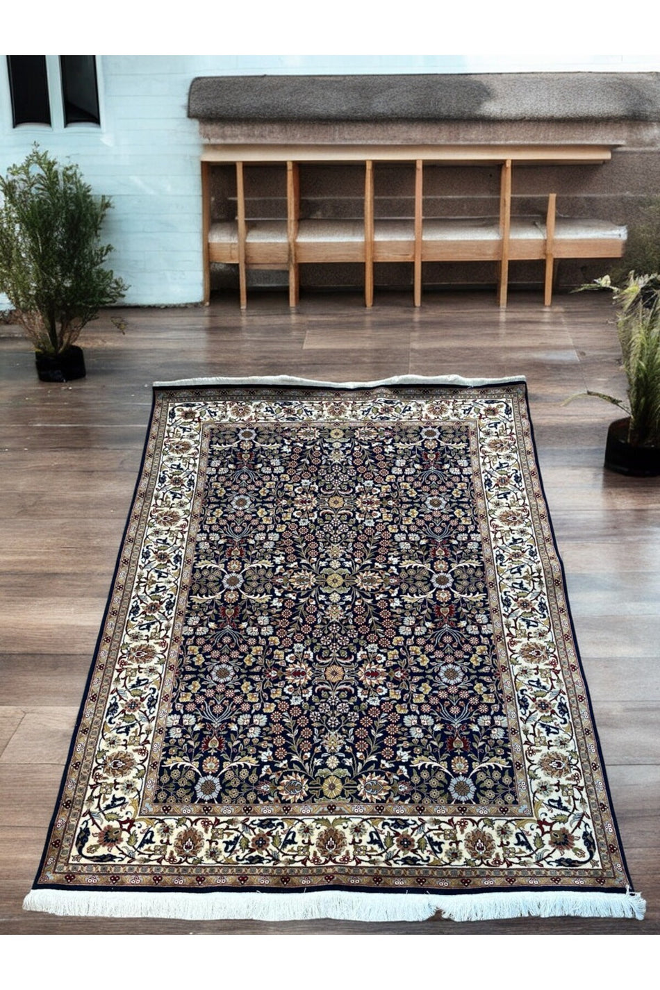 SIRVAN Rug Hand-Woven Hereke Rug - 170x240 - MALLTURK