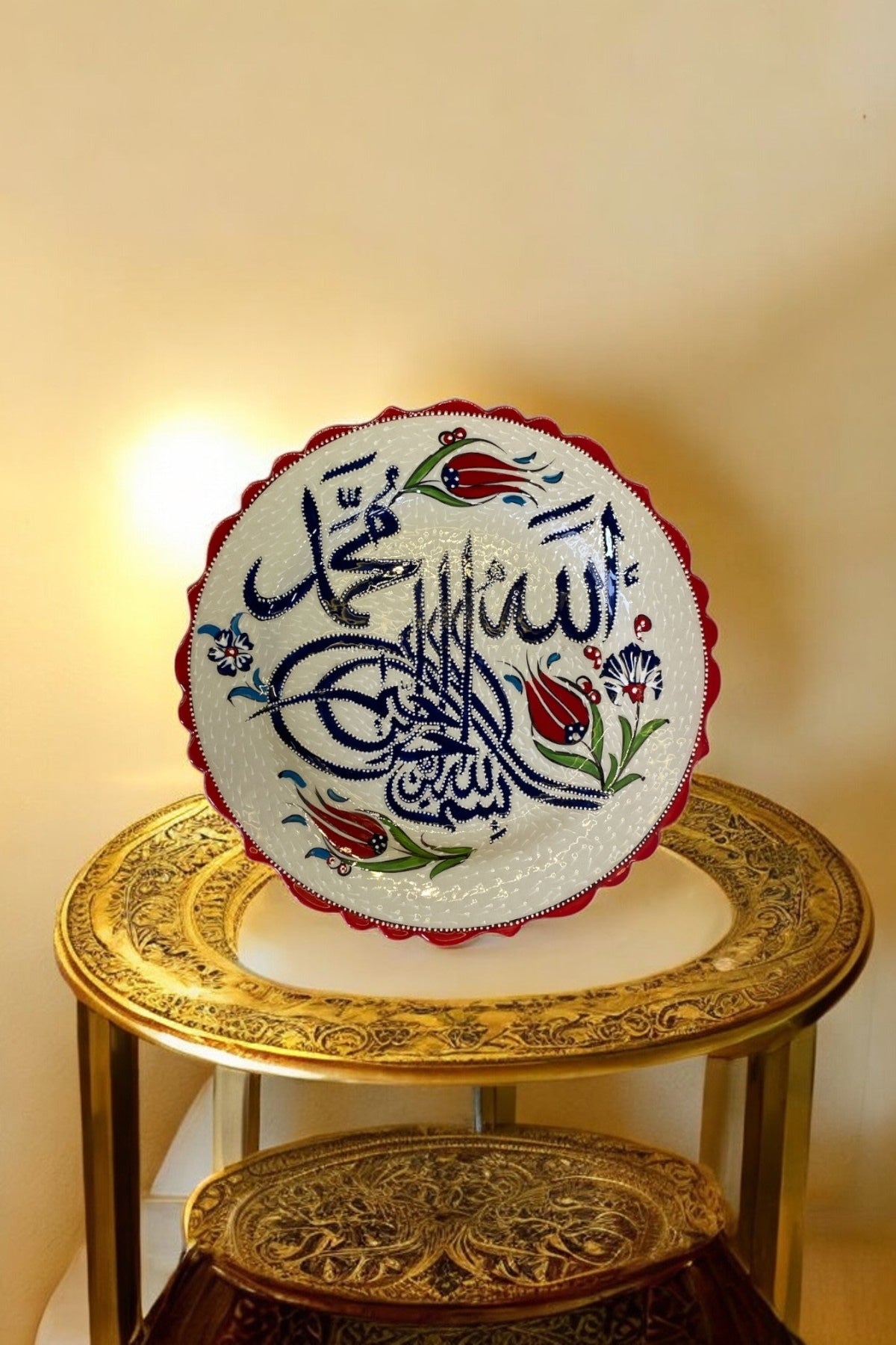 eporselen 25 cm Tile Plate - MALLTURK