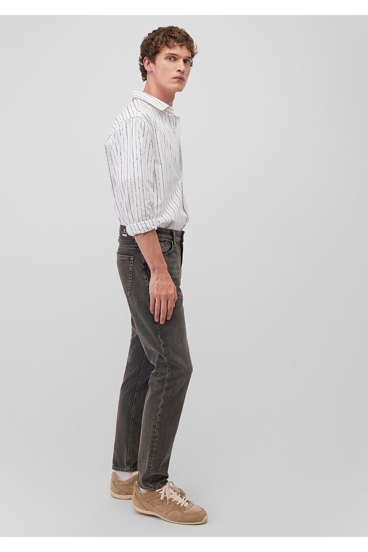 Mavi Milan Street Misty Anthracite Denim Jeans 0081088528 - MALLTURK
