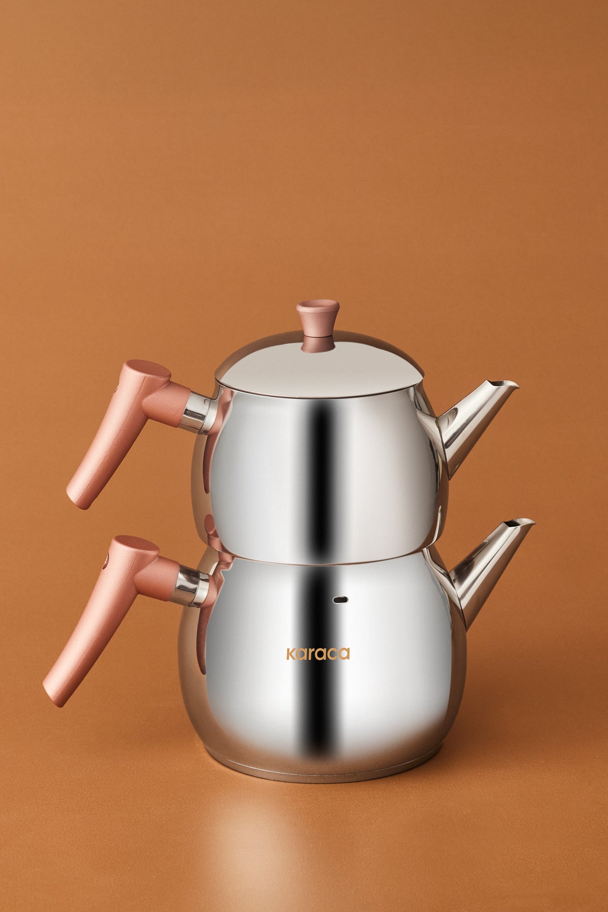 Karaca Frezya Maxi Teapot Set Rose - MALLTURK