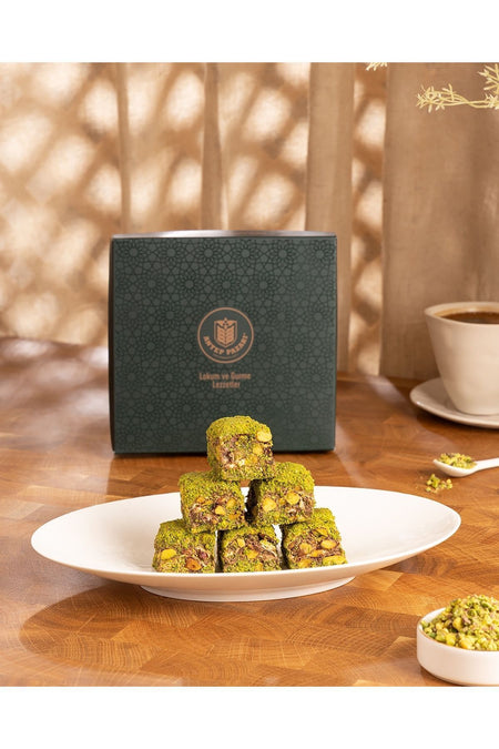 Antep Pazari Pistachio baklava Turkish Delight 300g - MALLTURK