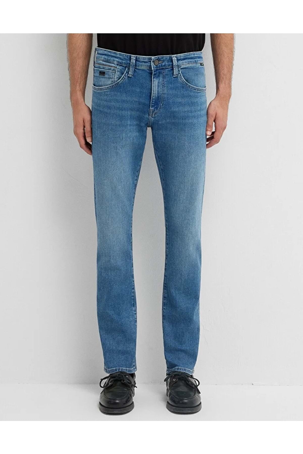 Mavi M00422A4050 Black indigo Mavi Jeans Men's Denim Trousers NAVY Mavi - MALLTURK