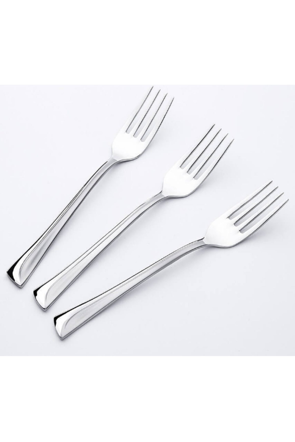 Nehir maksi Satin 12 Pack tatli Fork - MALLTURK