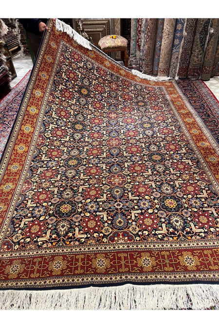 RD RAMAZAN DAG Hand Rug Art Hand-Woven Hereke Rug Kafkas Design Size 300x200 - MALLTURK