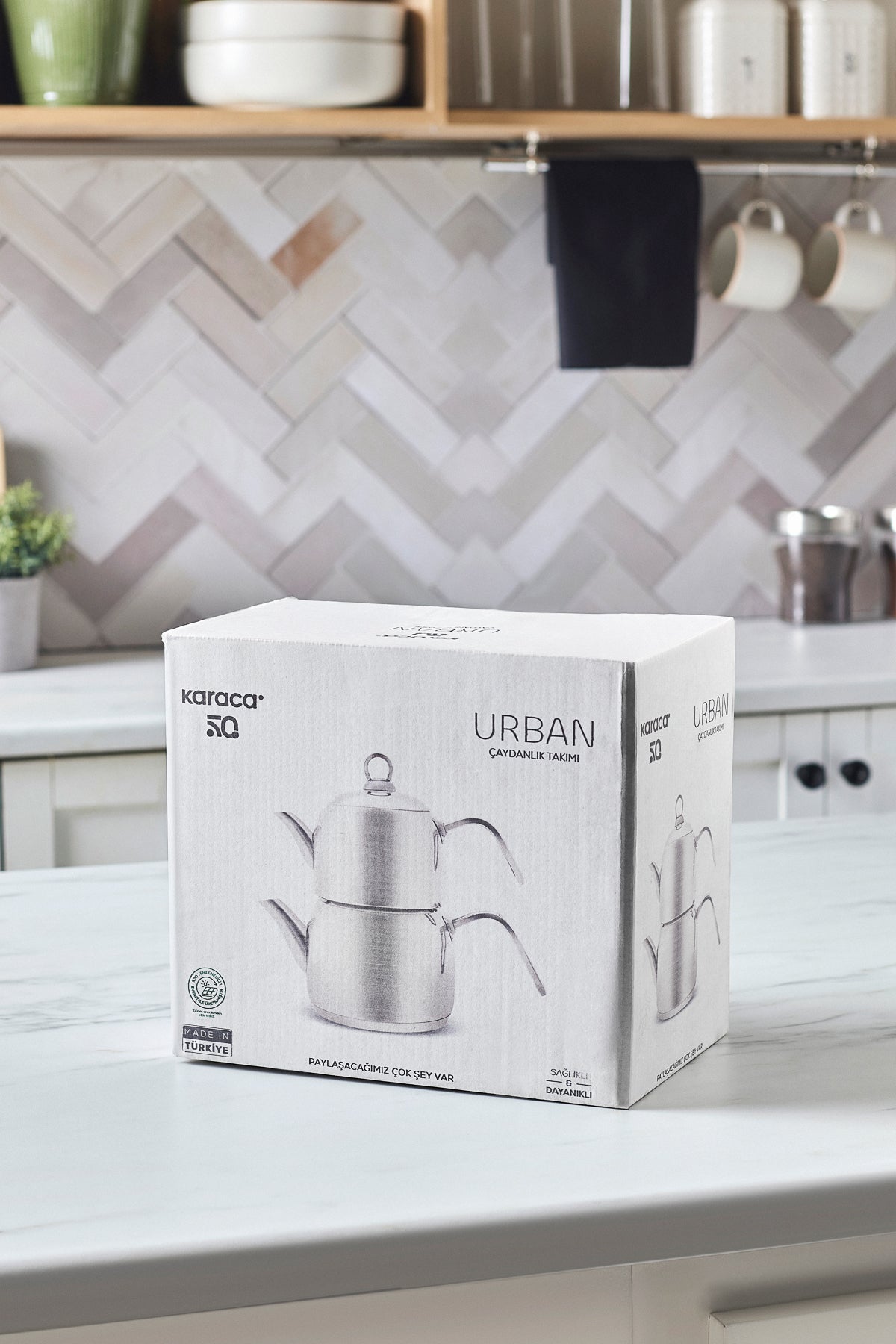 Karaca Urban induction Base Mini Teapot Set - MALLTURK