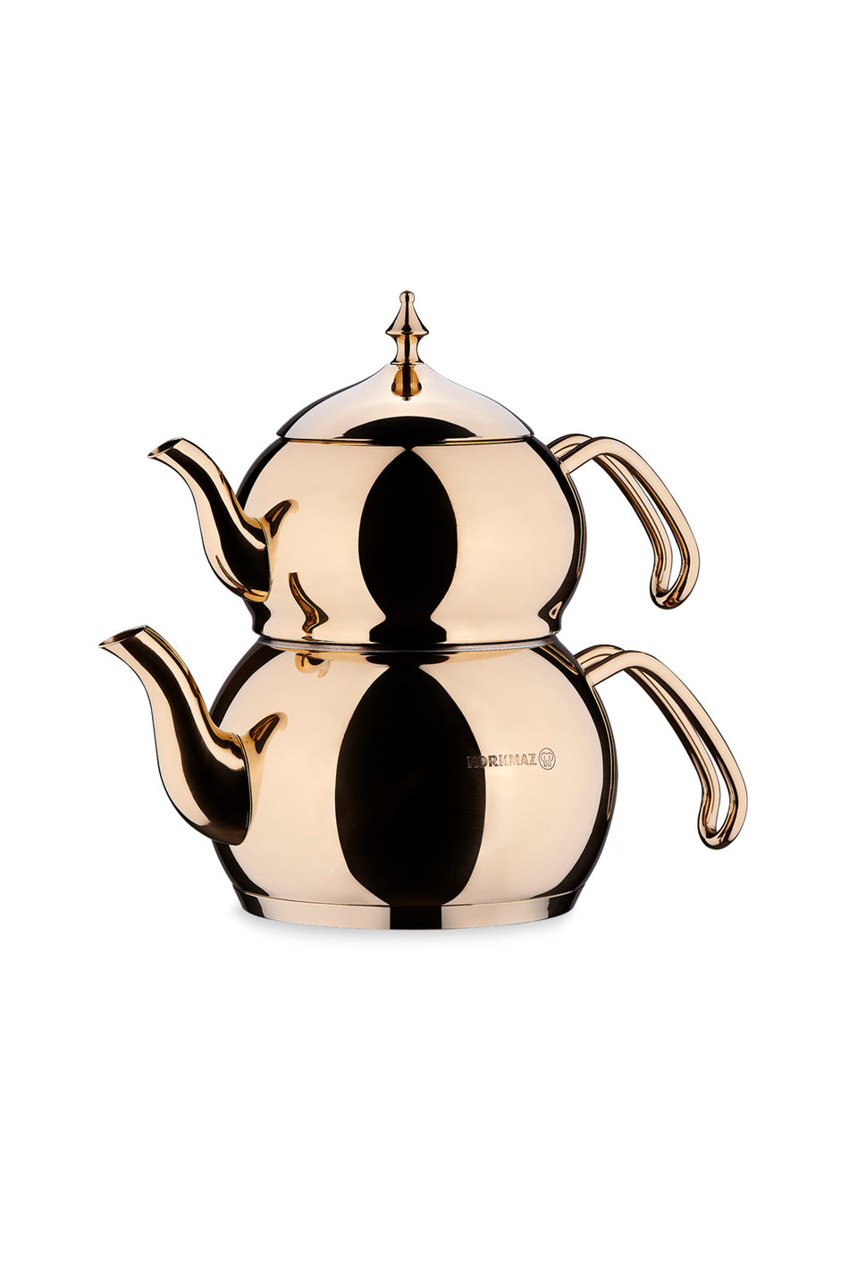KORKMAZ Hanedan Gold Premium Teapot Set A222-02 - MALLTURK