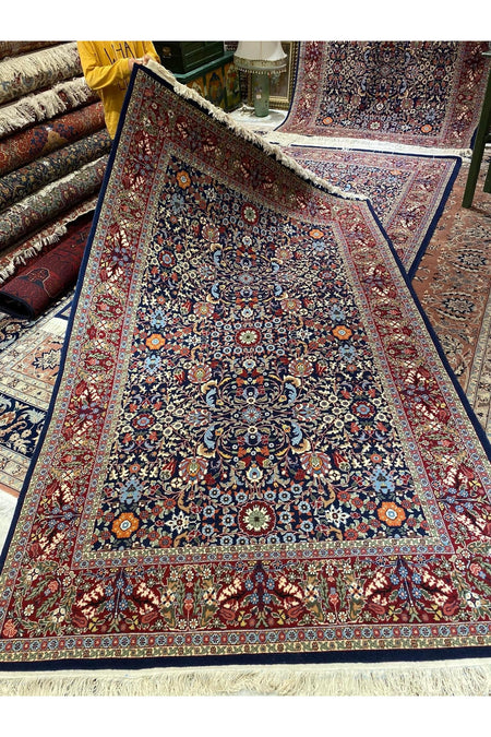 RD RAMAZAN DAG Hand Rug Art Hand-Woven Hereke 100. Anniversary Series Lalezar Design Size. 246x154 - MALLTURK