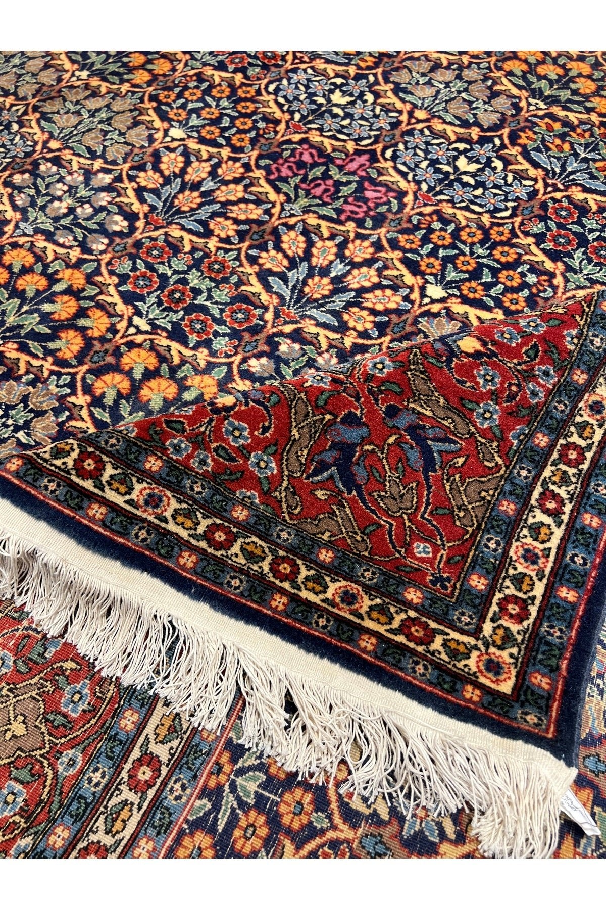 RD RAMAZAN DAG Hand Rug Art Hand-Woven Hereke Rug Karpuzlu Design Premium Quality Size 365x245 - MALLTURK