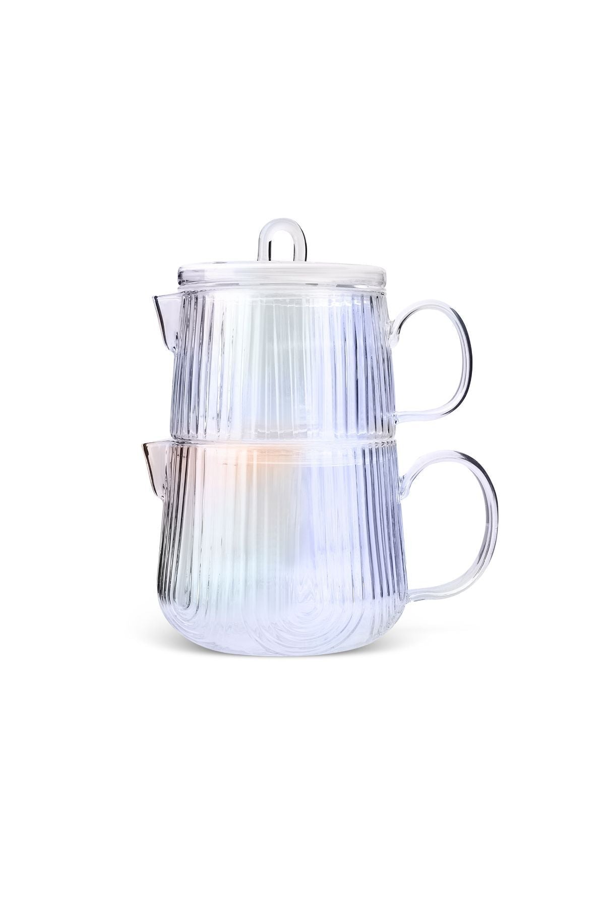 Karaca Aqualine Borosilicate Glass Midi Teapot - Luster - MALLTURK