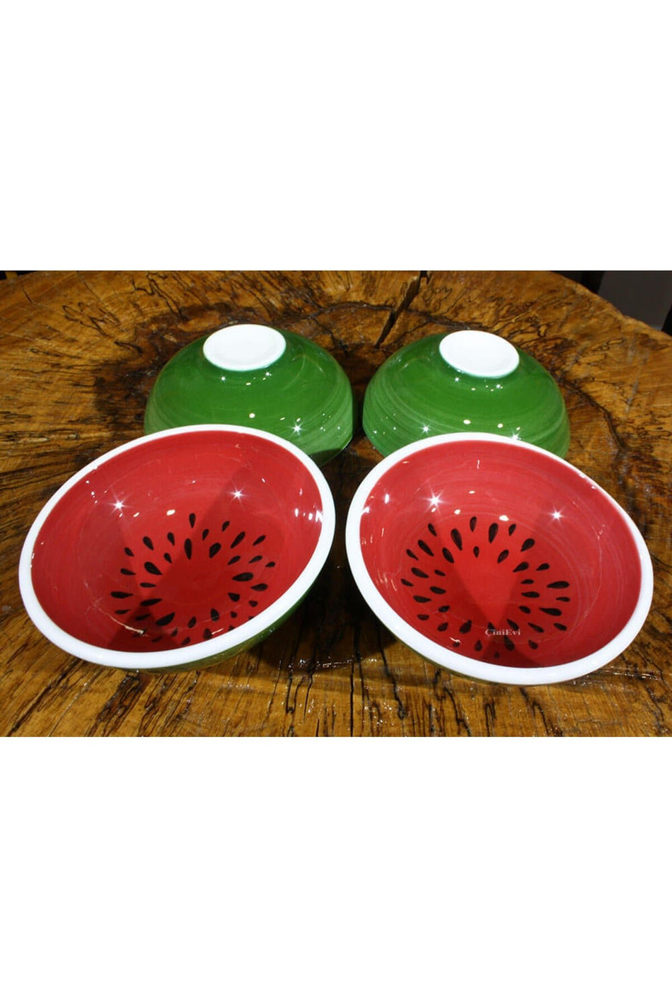 Cini Evi Karpuz Patterned Bowl Set - MALLTURK