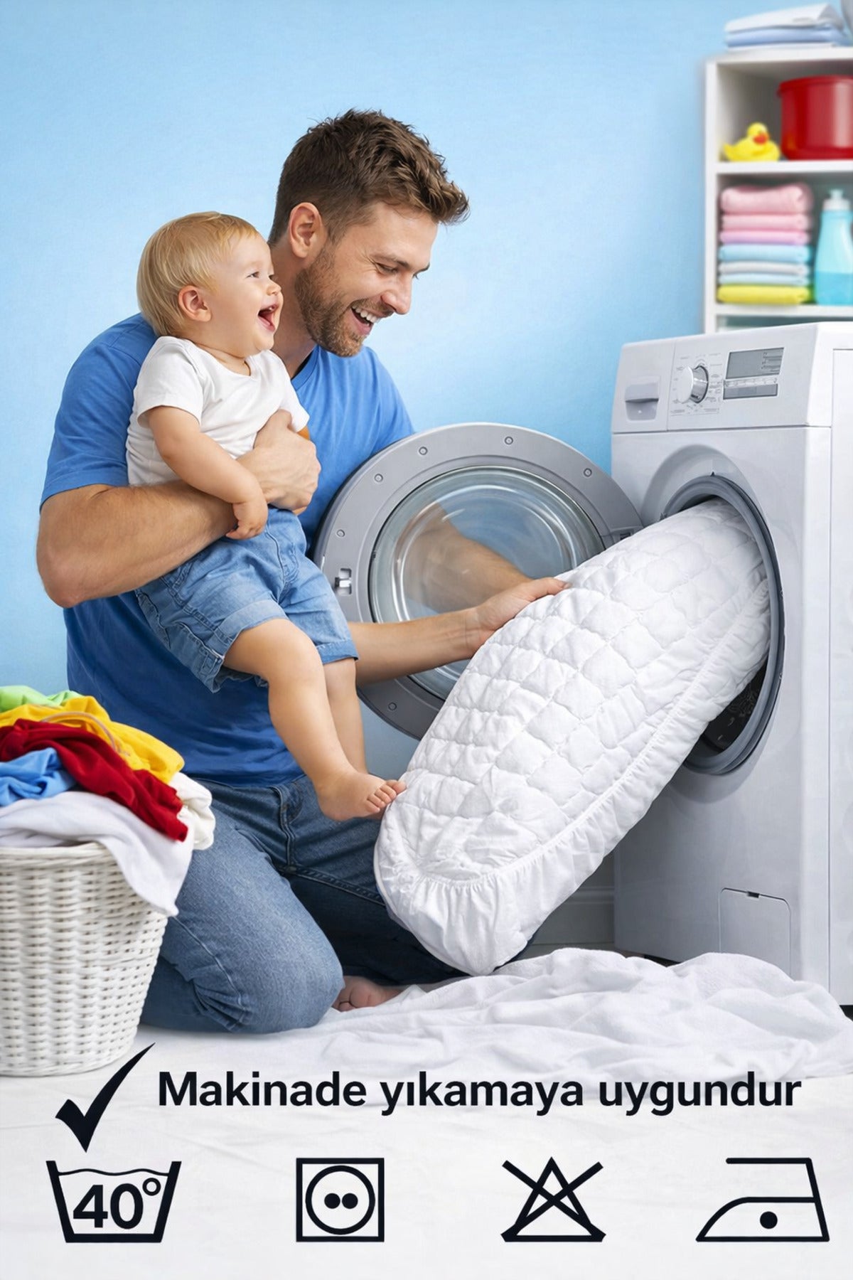 herakleia Baby & Kids Mattress Protector - MALLTURK