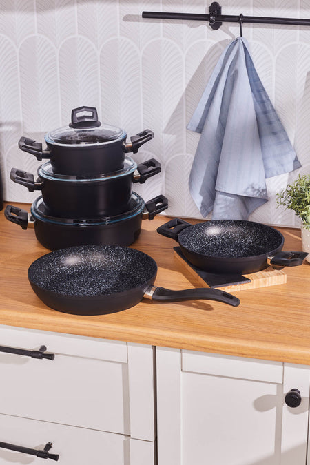 Karaca Biogranit Power New 8 Piece Cookware Set - MALLTURK