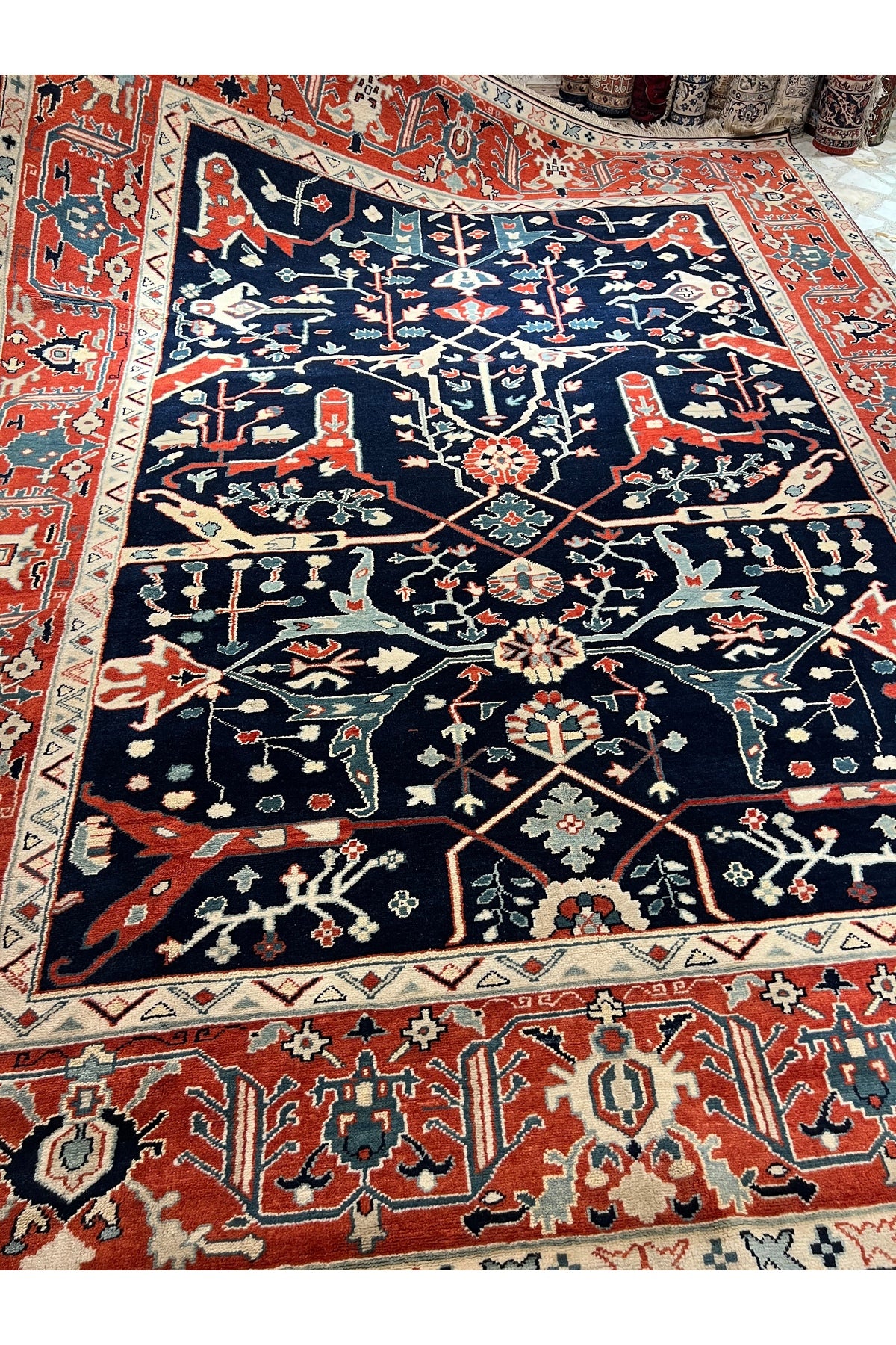 RD RAMAZAN DAG Hand Rug Art Hand-Woven Kula Rug Yune Wool Weave 9m2 - MALLTURK