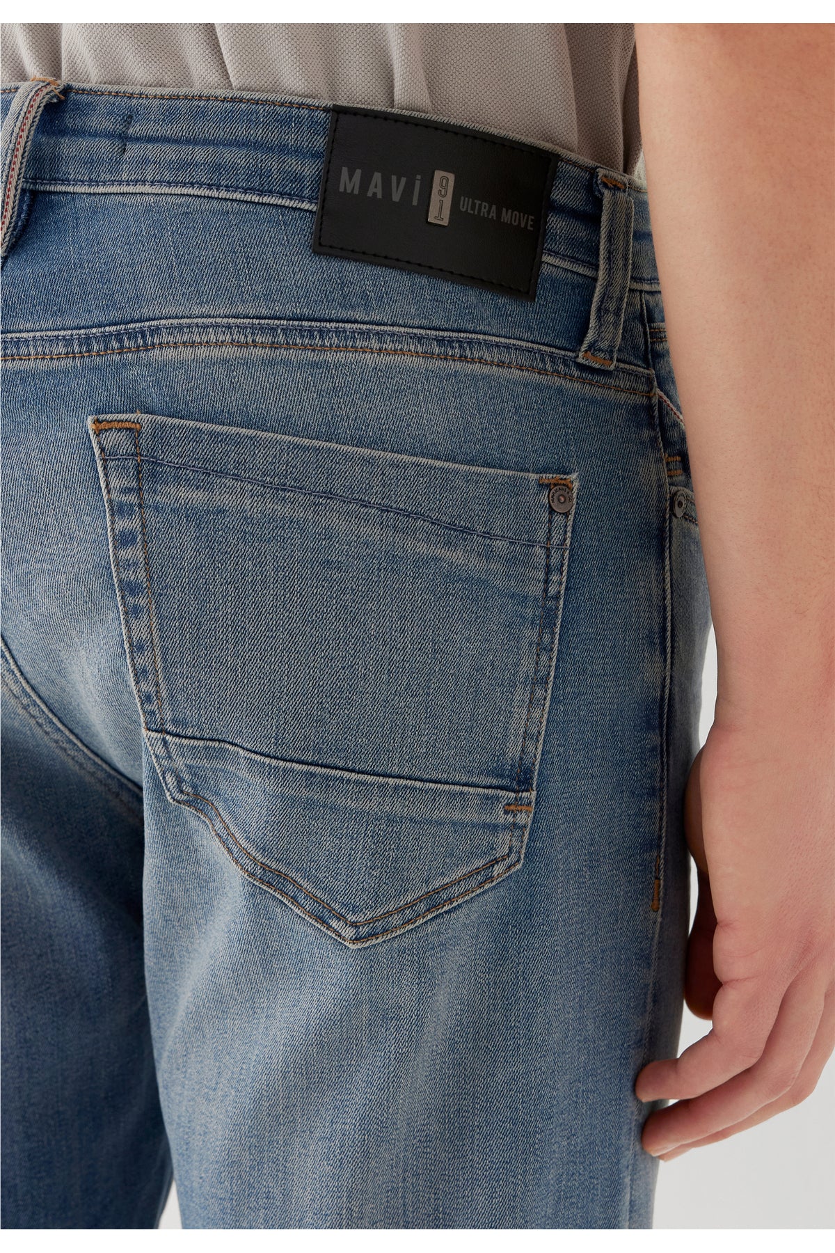 Mavi Marcus Mid Mavi Ultro Move Jean Trousers 00351A3240 - MALLTURK