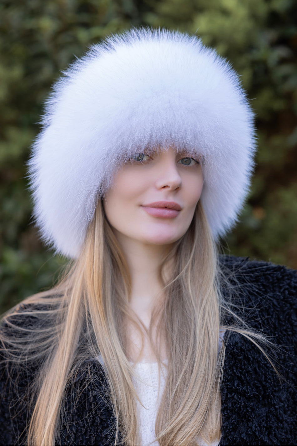 Fubileather Genuine Leather Fur Hat