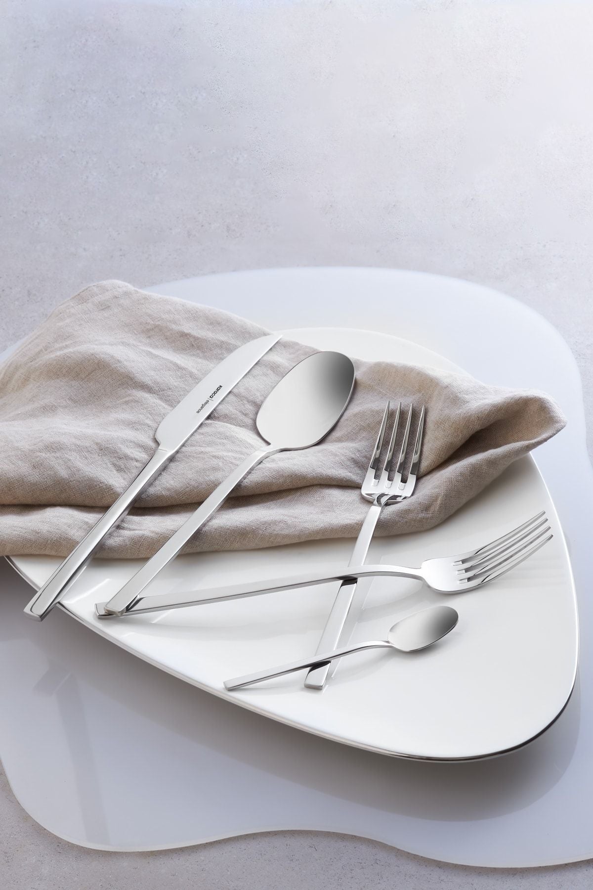 Karaca theo 30 Piece 6 Place Setting Flatware Set - MALLTURK