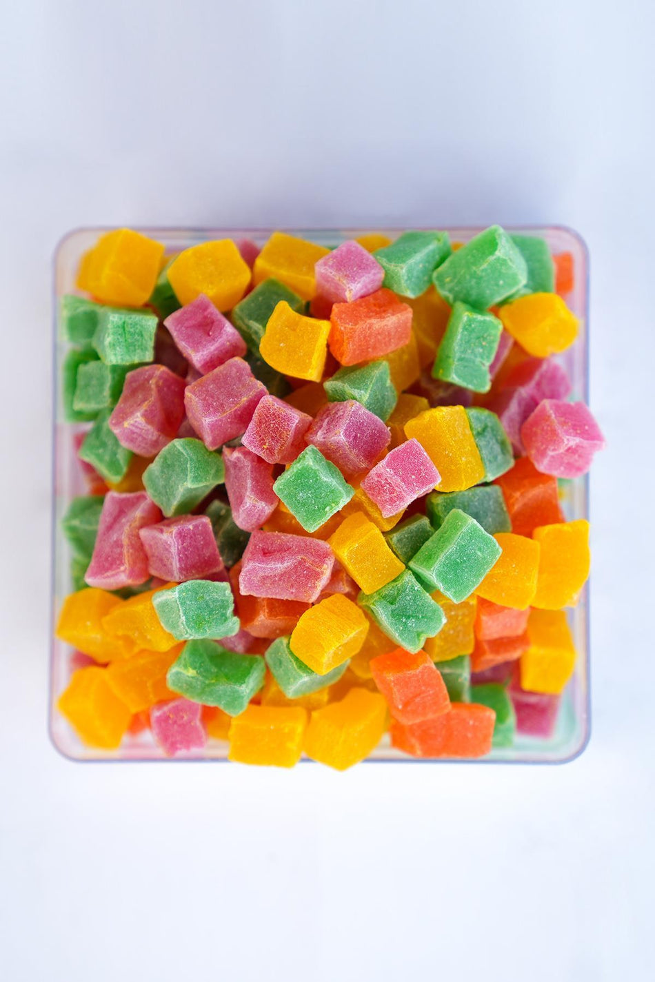 LOKUMCU mehmet efendi tatli bir hikaye Mixed Fruit Mini Turkish Delight 500 g - MALLTURK