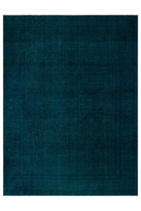 Apex Rug Distressed Vintage Rug XLarge Hand-Woven Natural Turquoise 24574 300 x 402 cm - MALLTURK