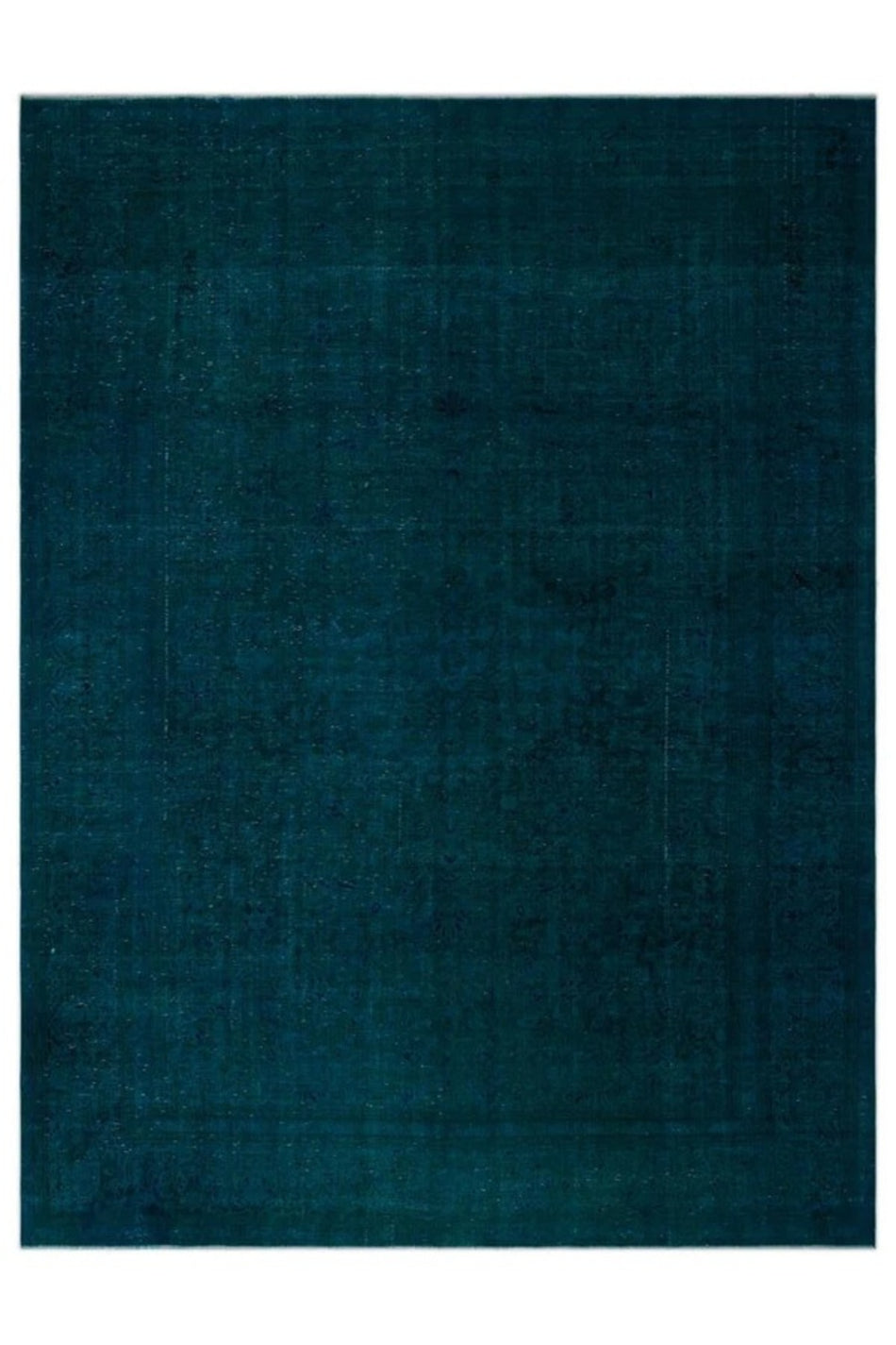 Apex Rug Distressed Vintage Rug XLarge Hand-Woven Natural Turquoise 24574 300 x 402 cm - MALLTURK